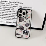 iPhone Luxury Brand CD Black Border Cover Case