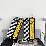 iPhone Off-White Strap Belt Case Cover