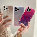 iPhone 14 Pro Max Luxury Brand Multicolor Shades Case Cover Clearance Sale