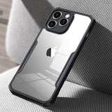 iPhone Shockproof Airbags Bumper Transparent Case Cover