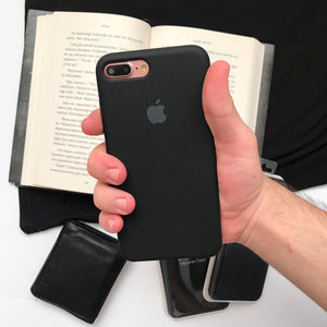 iphone silicone case cover black
