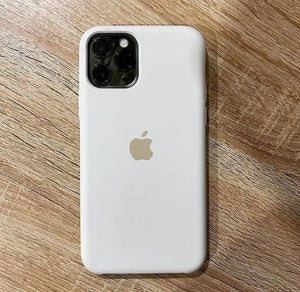iPhone Liquid Silicone Case Cover White