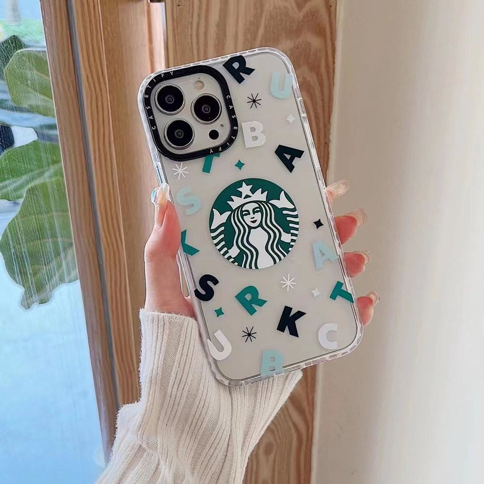 iPhone Luxury Brand Creative Starbucks Case