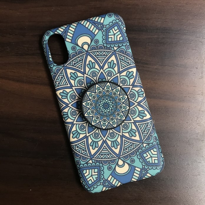 blue mandala case cover