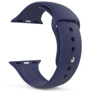 iWatch Pacific Blue Silicone Sport Band for (Series SE/7/6/5/4/3/2/1)
