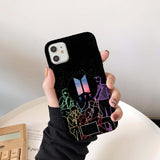 bts bt21 kpop army case cover with holder