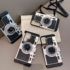 Samsung  Galaxy S23 Ultra 3D Retro Vintage Camera Case Cover