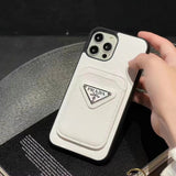 iPhone Luxury Brand Card Holder Leather Case Cover Clearance