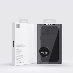 iPhone 15 Pro  Series Nillkin CamShield Silky Silicone Case Cover Black Clearance Sale