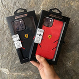 iPhone Ferrari Sports Car Logo Four Line Design Case Cover