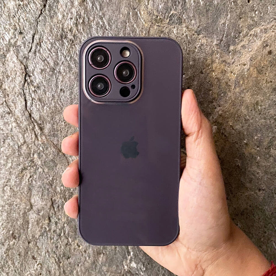 iPhone 14 Series Glossy Glass Camera Protection Cover