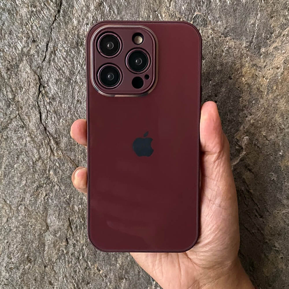 iPhone 14 Series Glossy Glass Camera Protection Cover