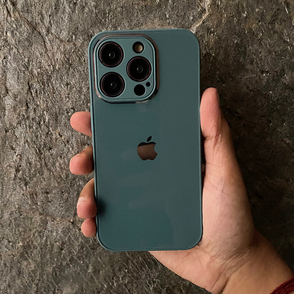 iPhone 14 Series Glossy Glass Camera Protection Cover