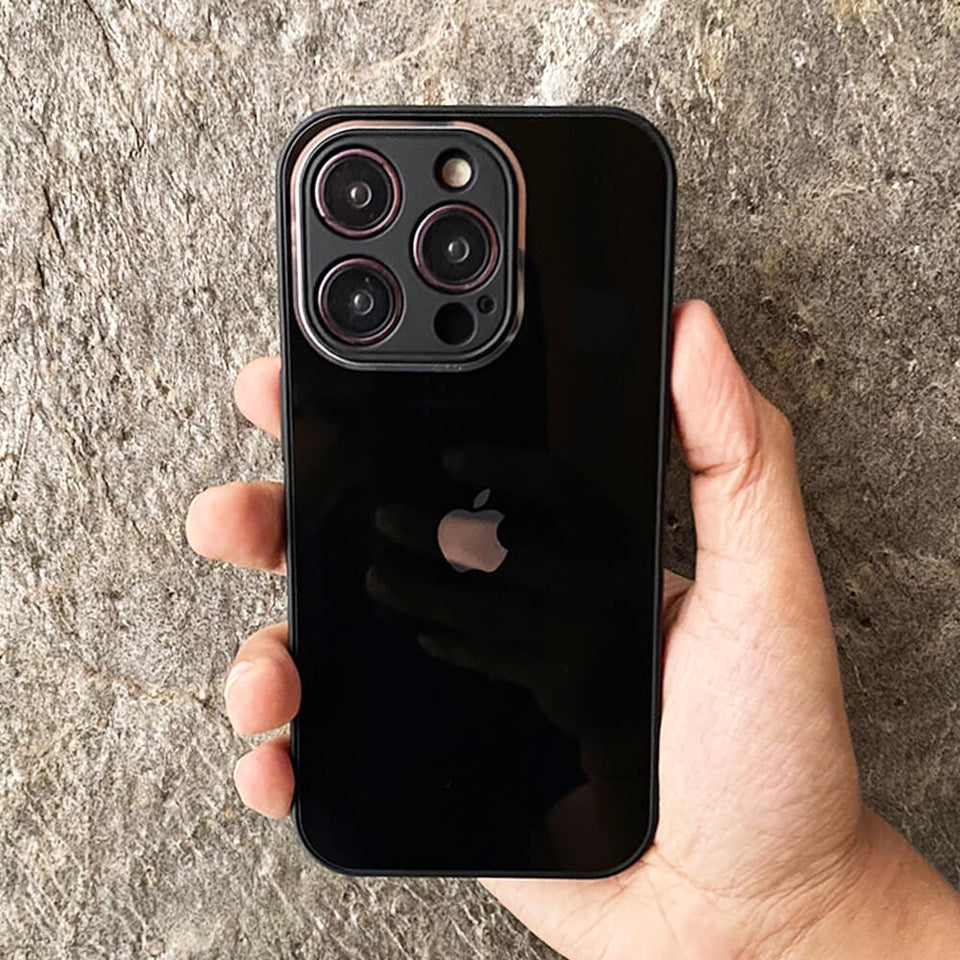 iPhone 14 Series Glossy Glass Camera Protection Cover