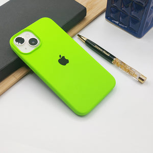 Silicone Case iPhone 11 Color Verde Neon - iPhone Store Cordoba