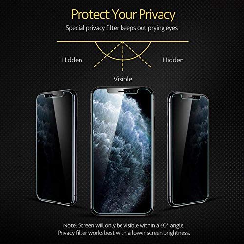 iPhone Anti-Spy Privacy Tempered Glass