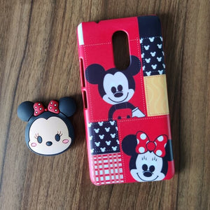 Cute Couple Mouse Cartoon Case Cover Holder