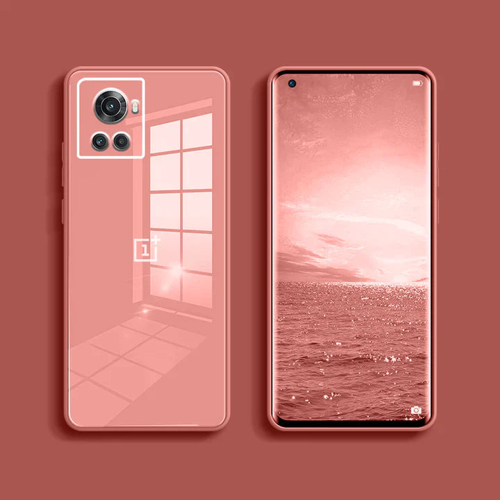OnePlus Frosted Glass Case With Camera Protection