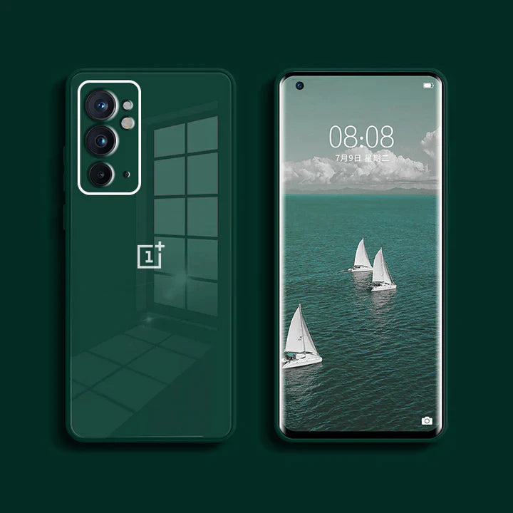 OnePlus Frosted Glass Case With Camera Protection