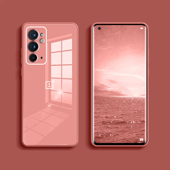 OnePlus Frosted Glass Case With Camera Protection