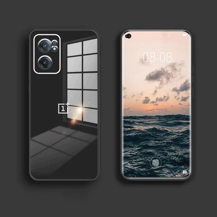 OnePlus Frosted Glass Case With Camera Protection