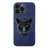 iPhone Luxury Santa Barbara Leather Savana Panther Case