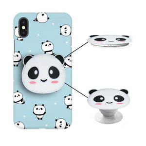 Cute Panda Case Cover With Holder