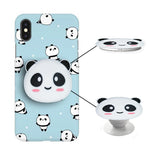Cute Panda Case Cover With Holder