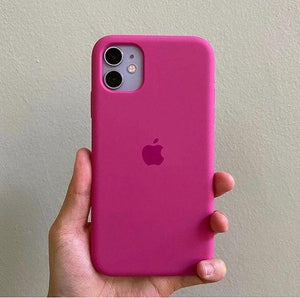 iPhone Liquid Silicone Case Cover Dragon Fruit Pink