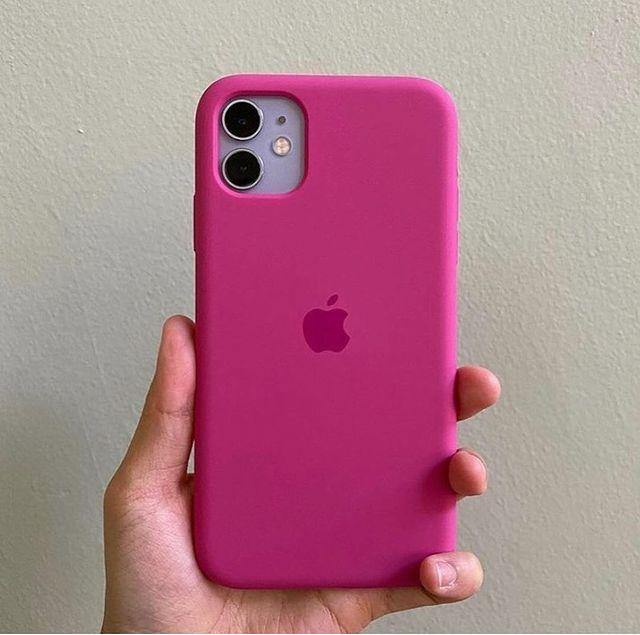 iPhone Liquid Silicone Case Cover Dragon Fruit Pink