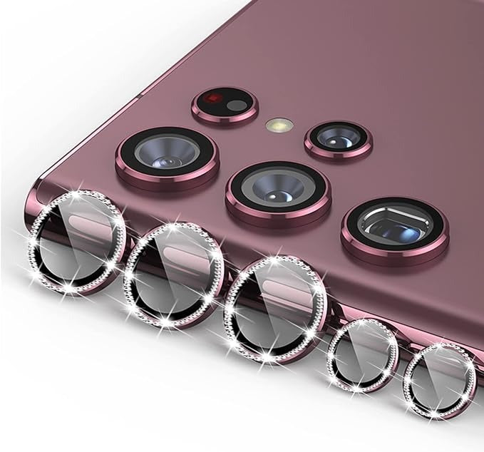 Samsung Galaxy S22 Ultra Glitter Diamond Camera Lens Kit