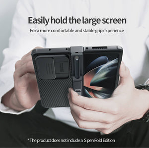 Samsung Galaxy Z Fold 4 Black Nillkin CamShield Pro Full Set Case Cover