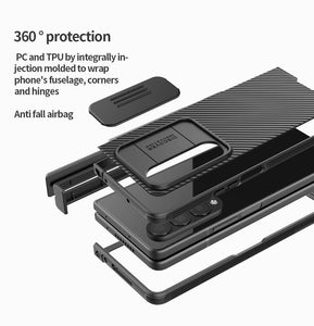Nillkin CamShield Pro Full Set Case Cover for Samsung Z Fold 4 Blue