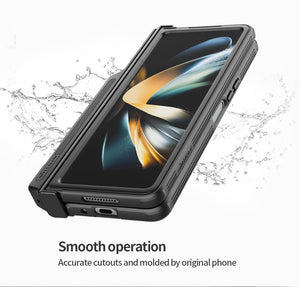 Samsung Galaxy Z Fold 4 Black Nillkin CamShield Pro Full Set Case Cover