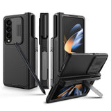 Samsung Galaxy Z Fold 4 Black Nillkin CamShield Pro Full Set Case Cover