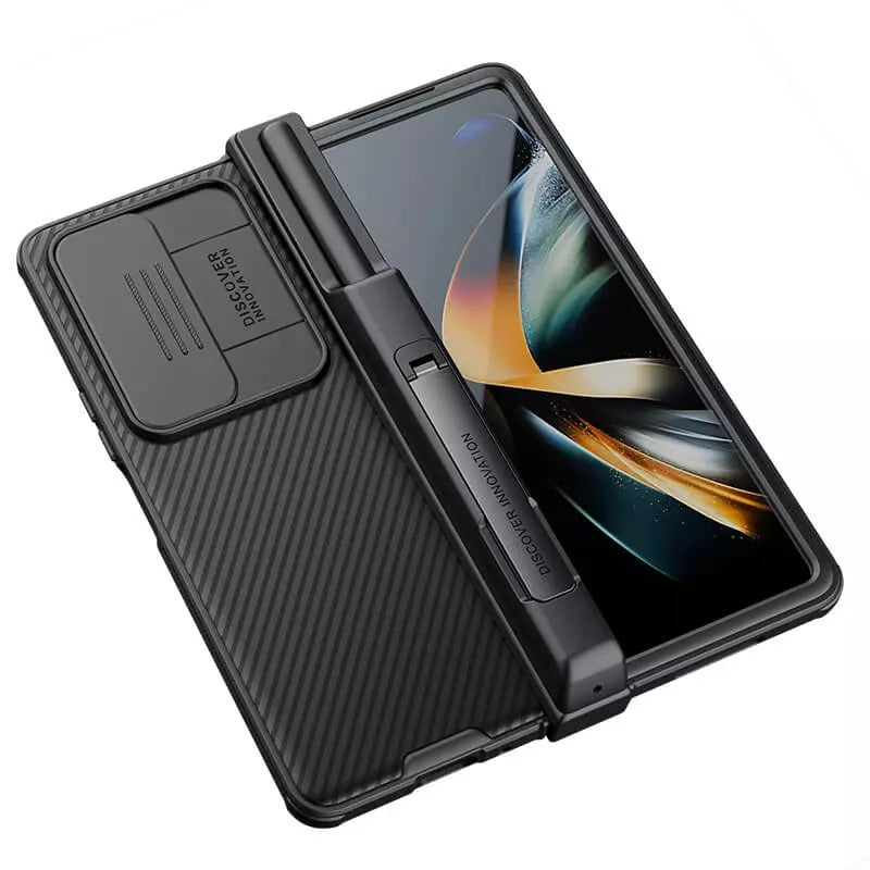 Samsung Galaxy Z Fold 4 Black Nillkin CamShield Pro Full Set Case Cover