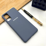 Samsung Galaxy Liquid Silicone Case Cover Azure