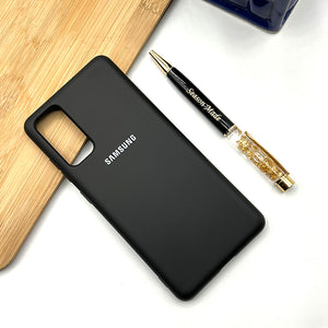 Samsung Galaxy Liquid Silicone Case Cover Black