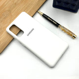 Samsung Galaxy Liquid Silicone Case Cover White
