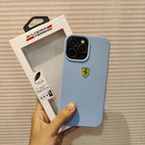 iPhone Luxury Brand Ferrari Sports Car Silicone Case Cover