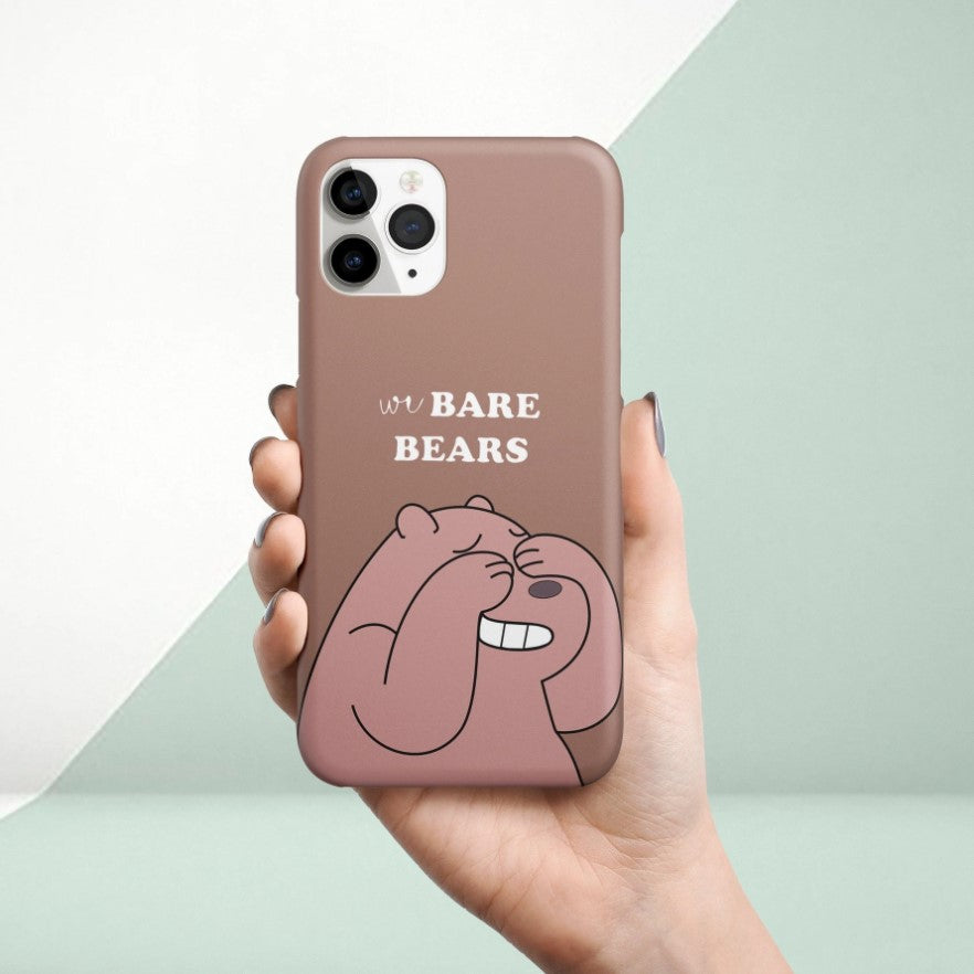 Cute Bear Printed Phone Case Cover
