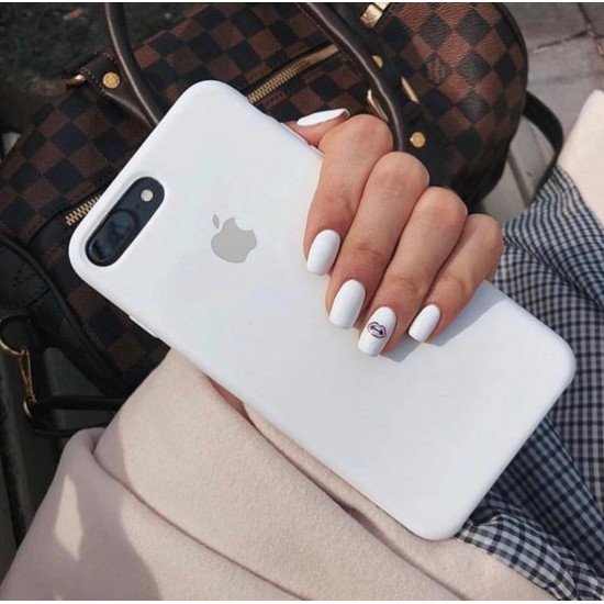 iphone silicone case cover white