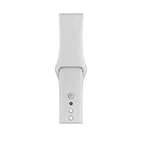 iWatch White Silicone Sport Band for (Series SE/7/6/5/4/3/2/1)