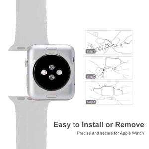 iWatch White Silicone Sport Band for (Series SE/7/6/5/4/3/2/1)