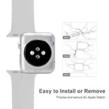 iWatch White Silicone Sport Band for (Series SE/7/6/5/4/3/2/1)